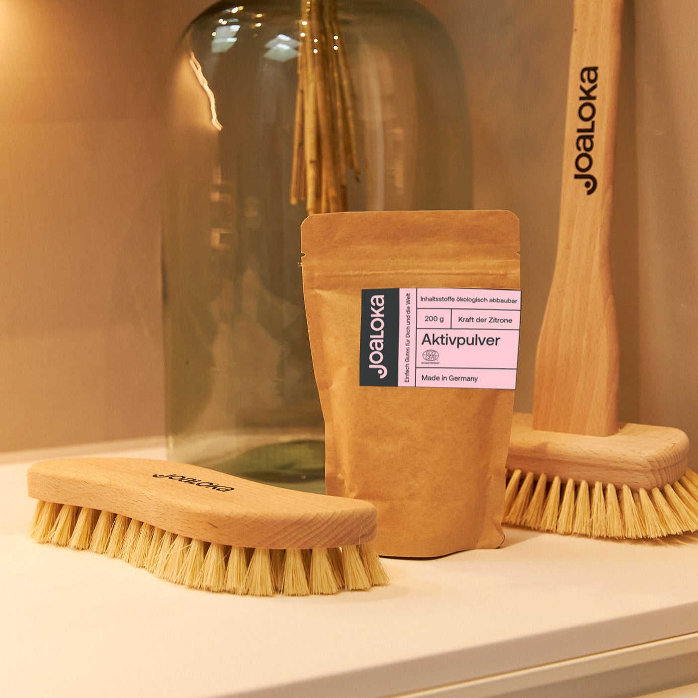 Starter-Set Aktivpulver für strahlenden Glanz in Bad und WC