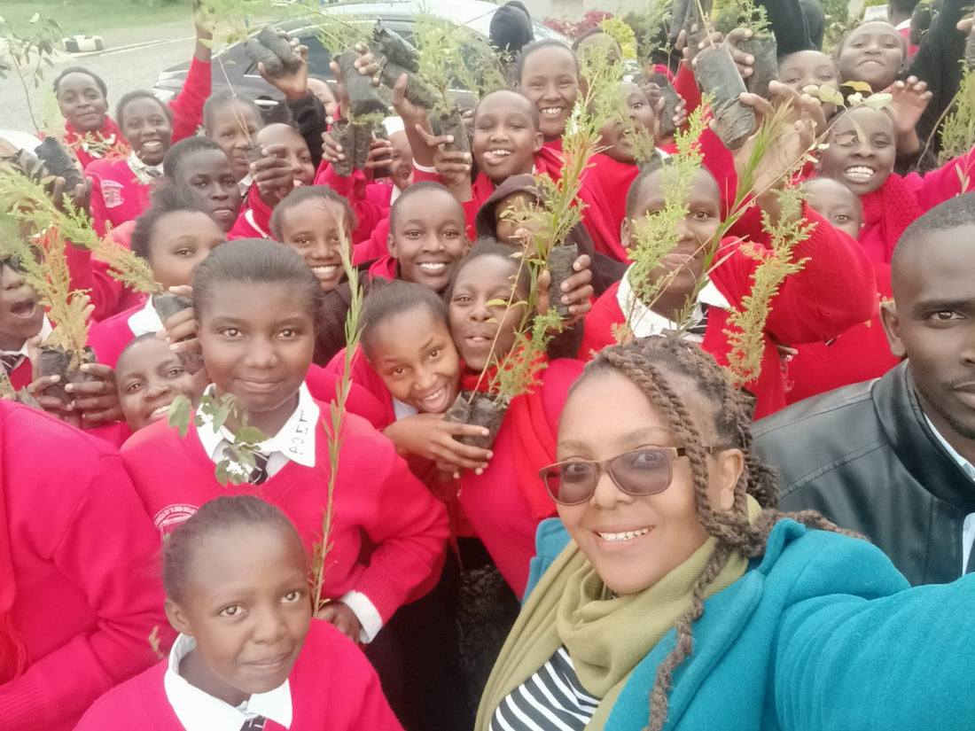 Tree planting initative in Gilgil