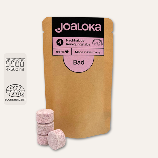 4 Badreiniger-Tabs - ergibt 4 x 500 ml Reiniger