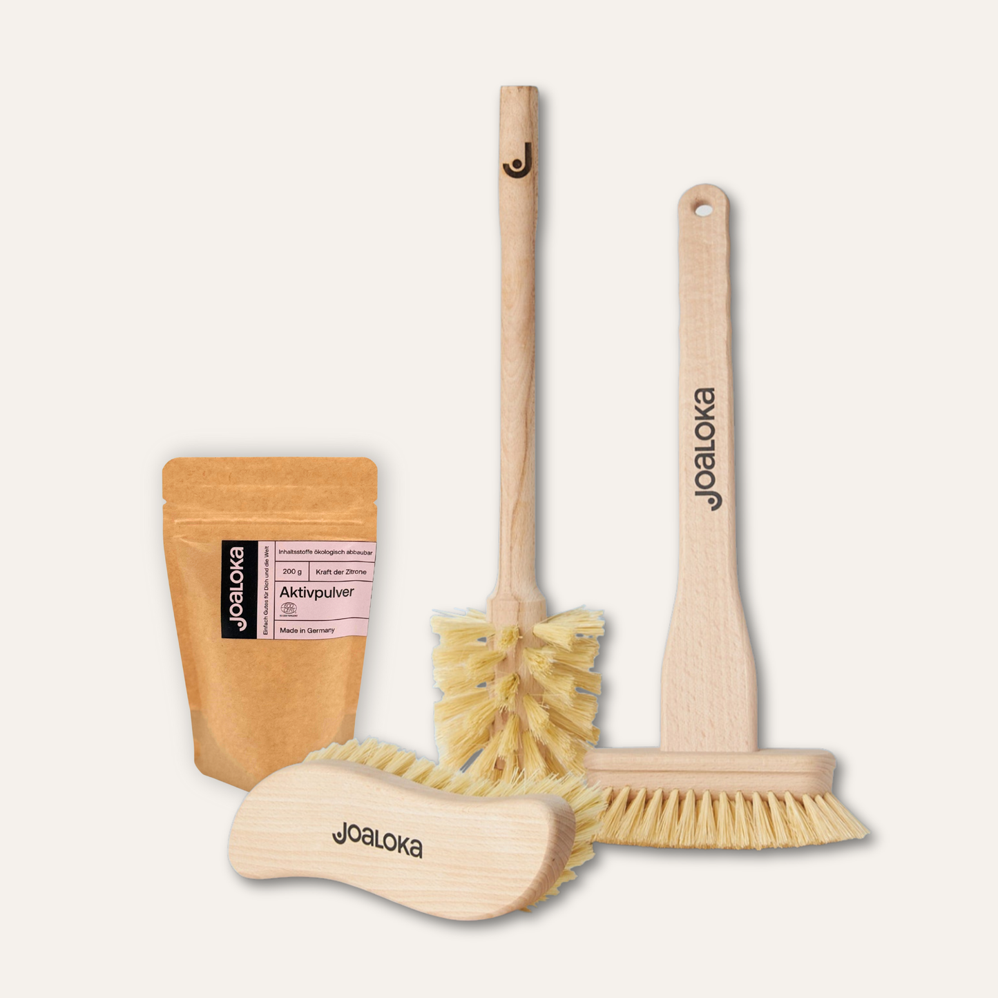 Starter-Set Aktivpulver für strahlenden Glanz in Bad und WC