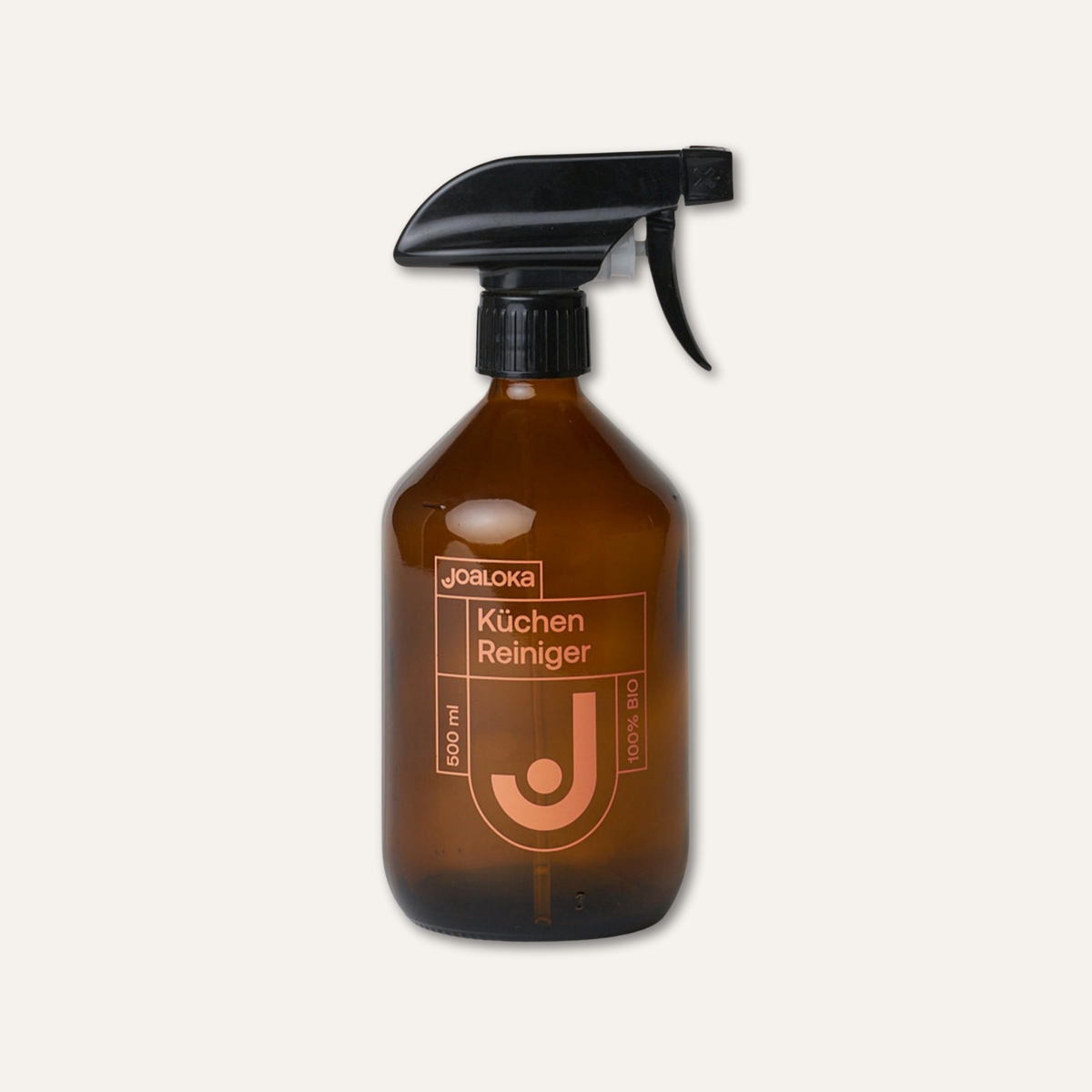 Küchenreiniger Braunglas Flasche