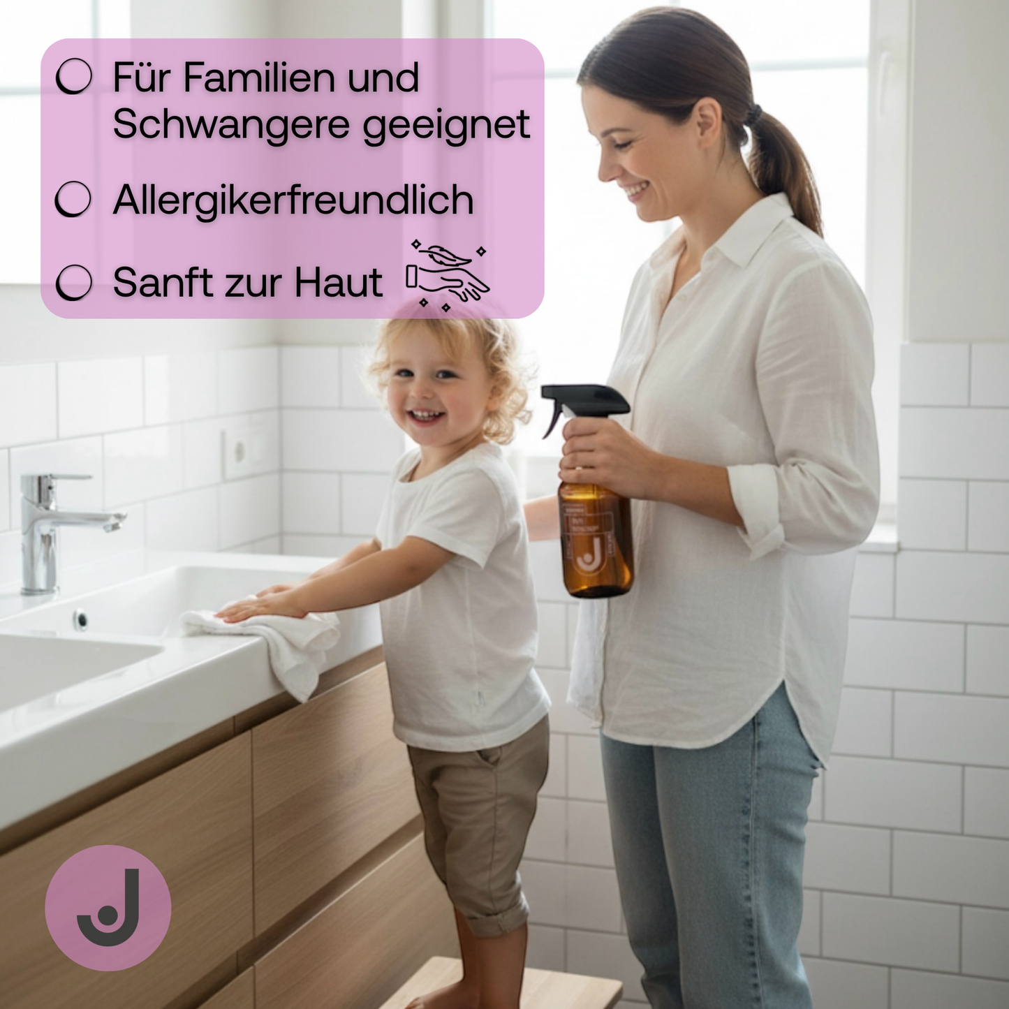 4 Badreiniger-Tabs - ergibt 4 x 500 ml Reiniger