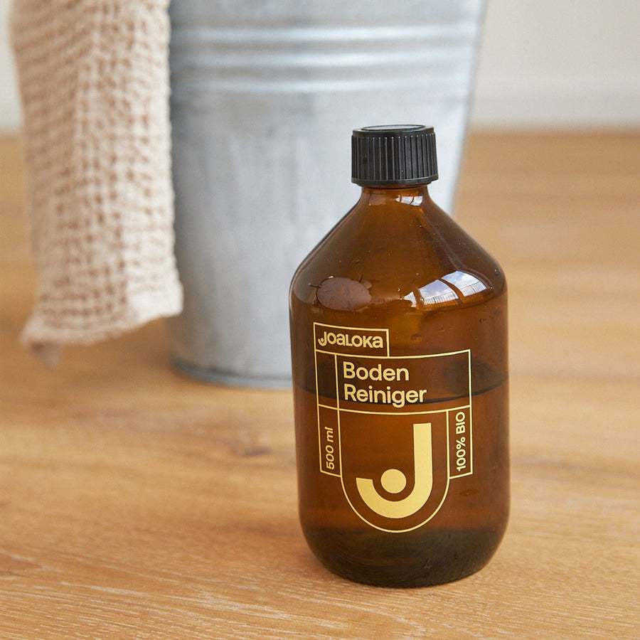Bodenreiniger Braunglas Flasche