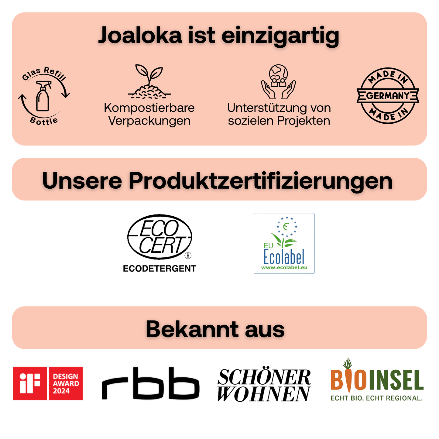 Küchenreiniger-Set: 4 Tabs & Braunglasflasche - ergibt 4x500 ml Reiniger