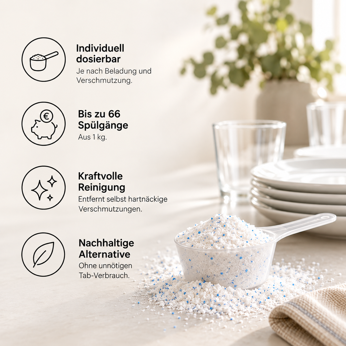 Spülmaschinenpulver 1 kg