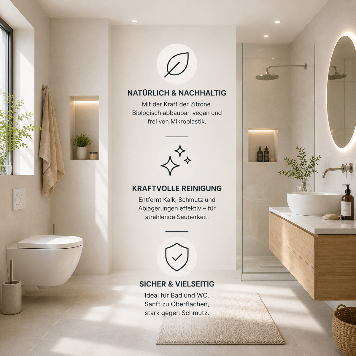 Aktivpulver für Bad und WC 200 g