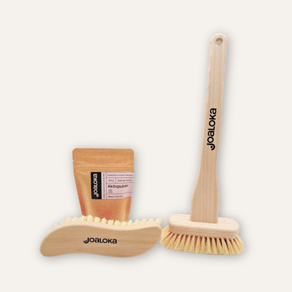 Starter-Set Aktivpulver für strahlenden Glanz in Bad und WC