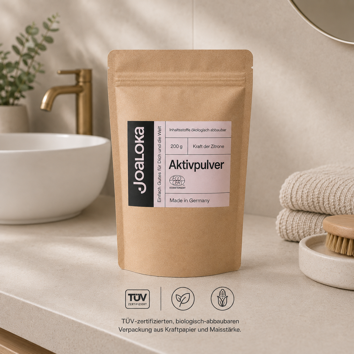Aktivpulver für Bad und WC 200 g
